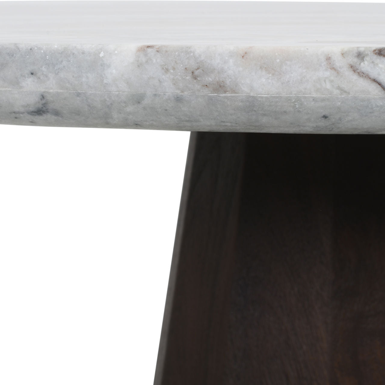 Dining table Oberoy brown 130Ø