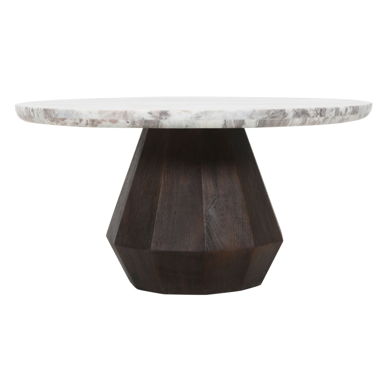 Coffee table Oberoy brown 80Ø