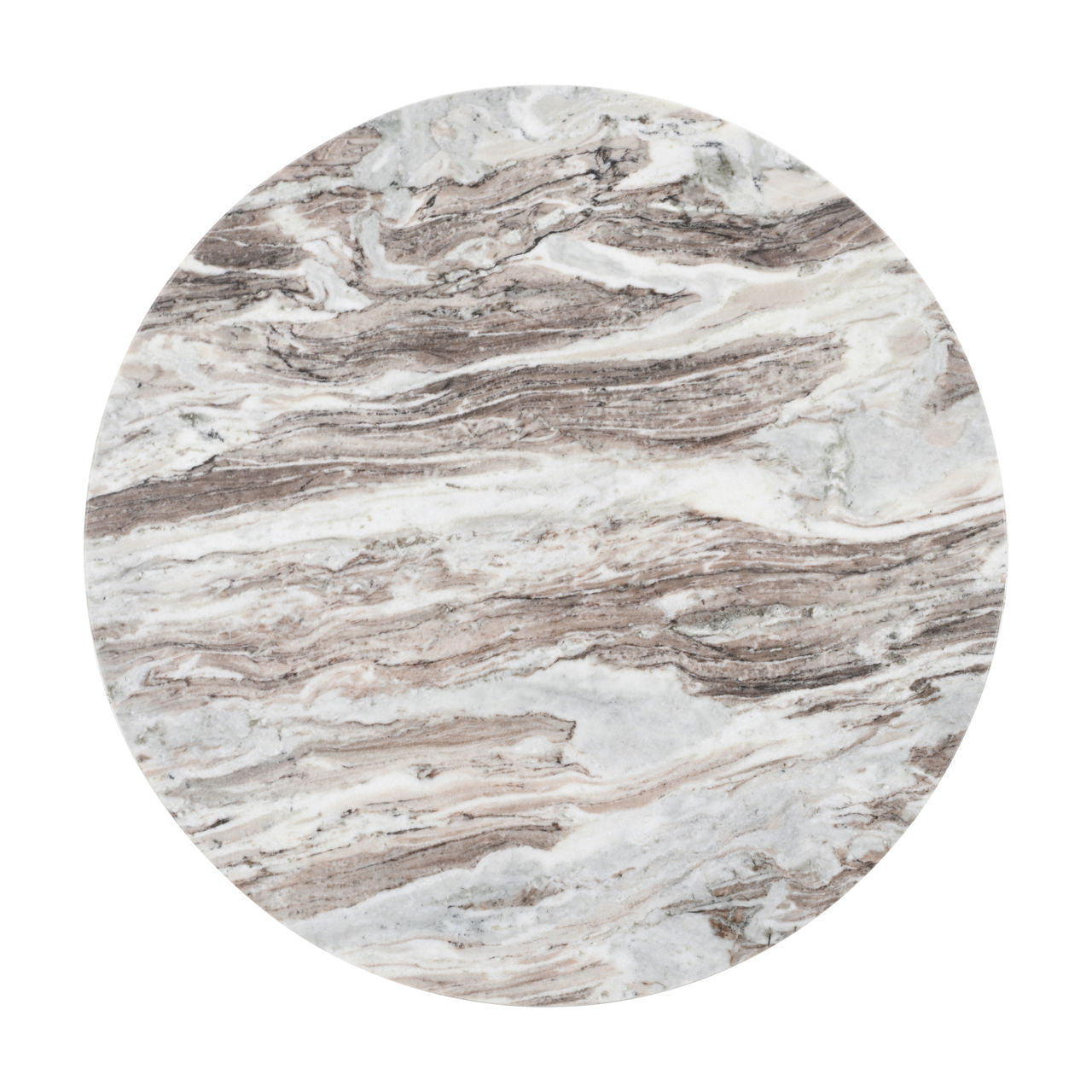 Coffee table Oberoy brown 80Ø