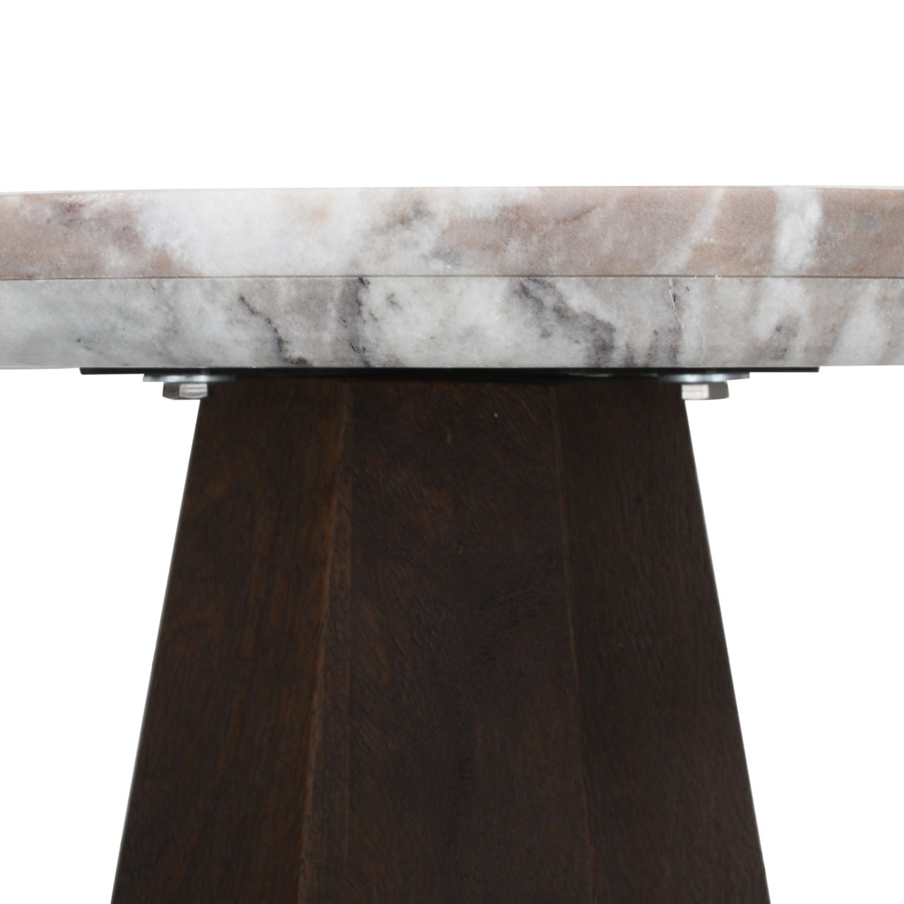 End table Oberoy brown 45Ø