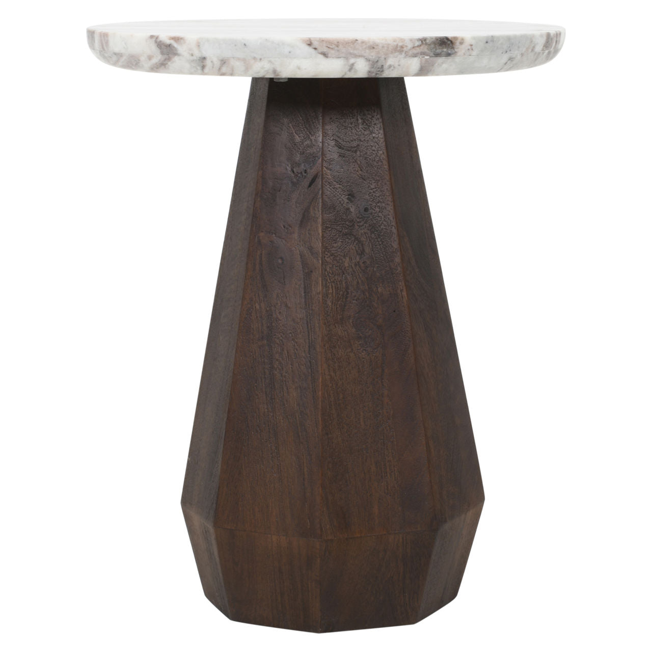 End table Oberoy brown 45Ø