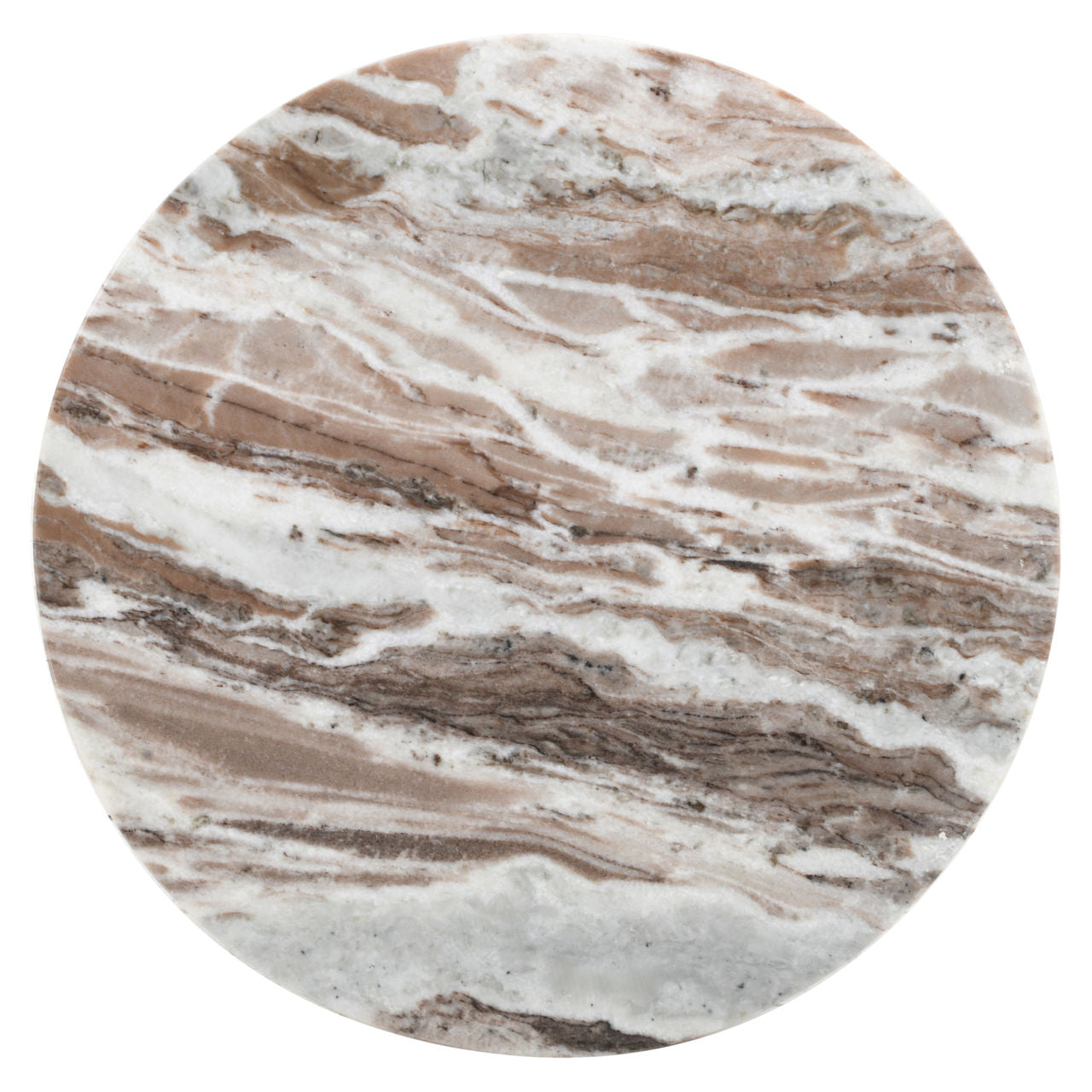 End table Oberoy brown 45Ø