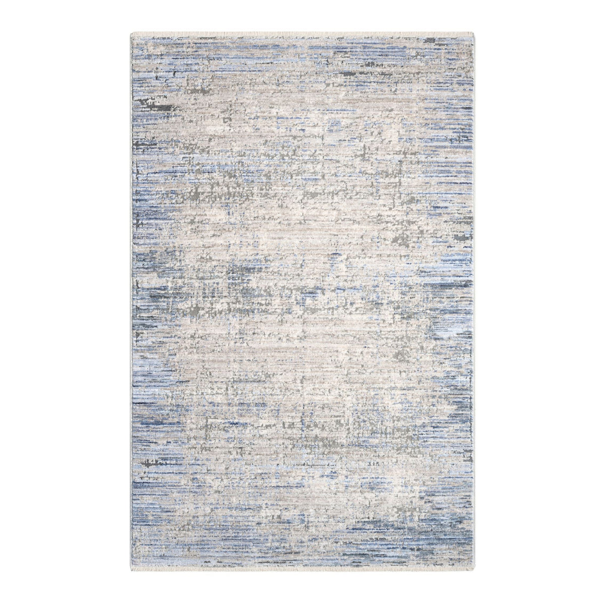 Nourison Abstract Hues ABH02 Grey/Blue Large Rectangle Rug
