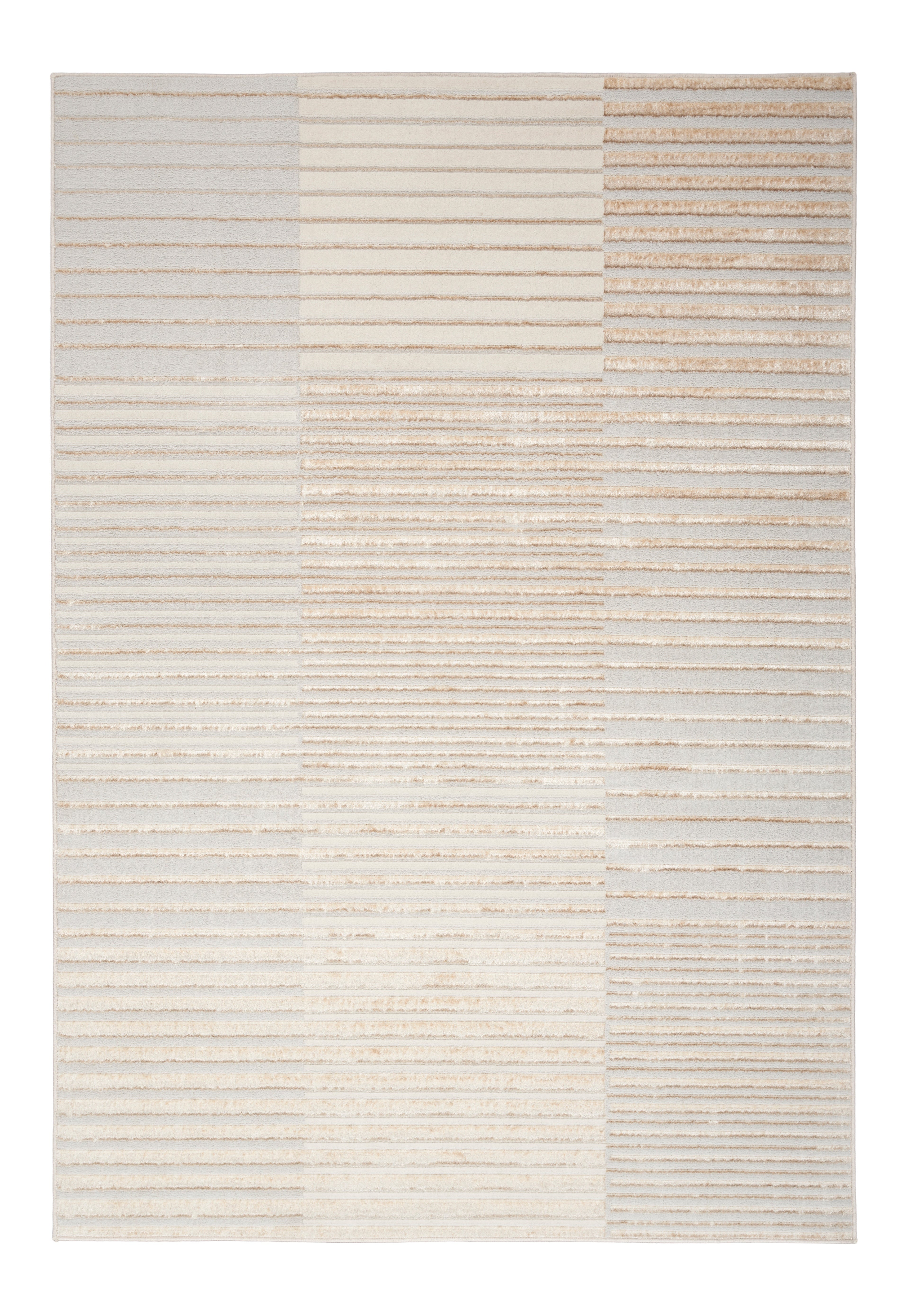 Nourison Brushstrokes BSK04 Beige/Silver Large Rectangle Rug