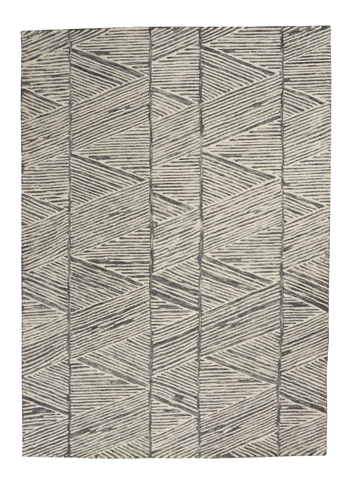 Nourison Colorado CLR01 Grey/White Large Rectangle Rug