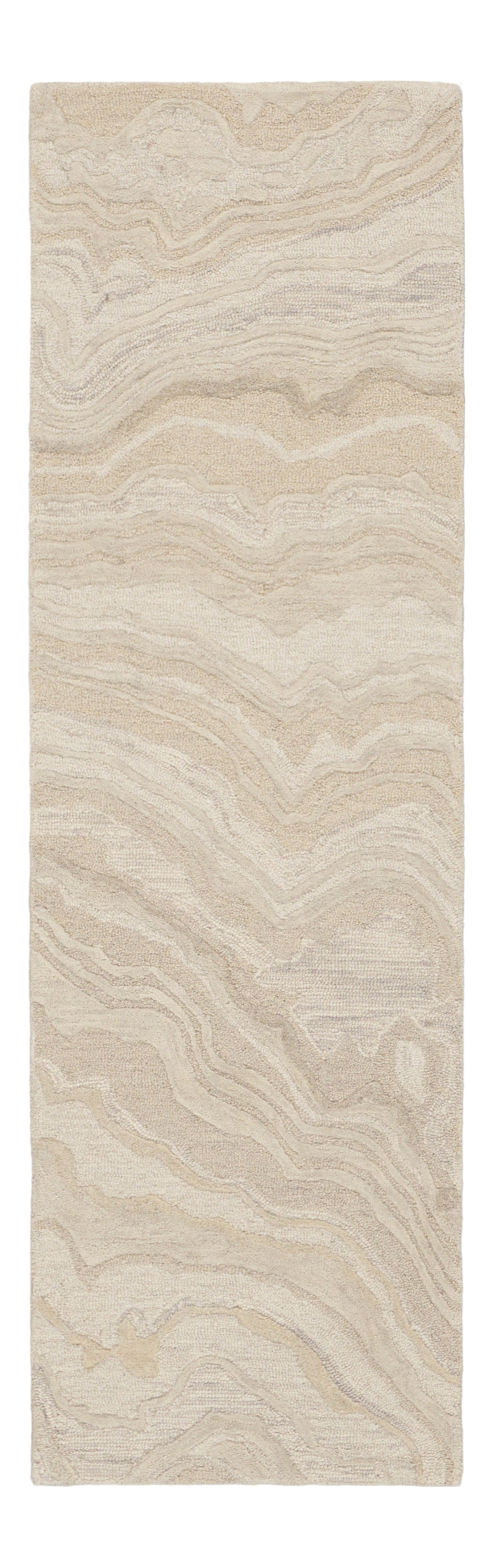 Nourison Graceful GRU01 Beige Runner Rug