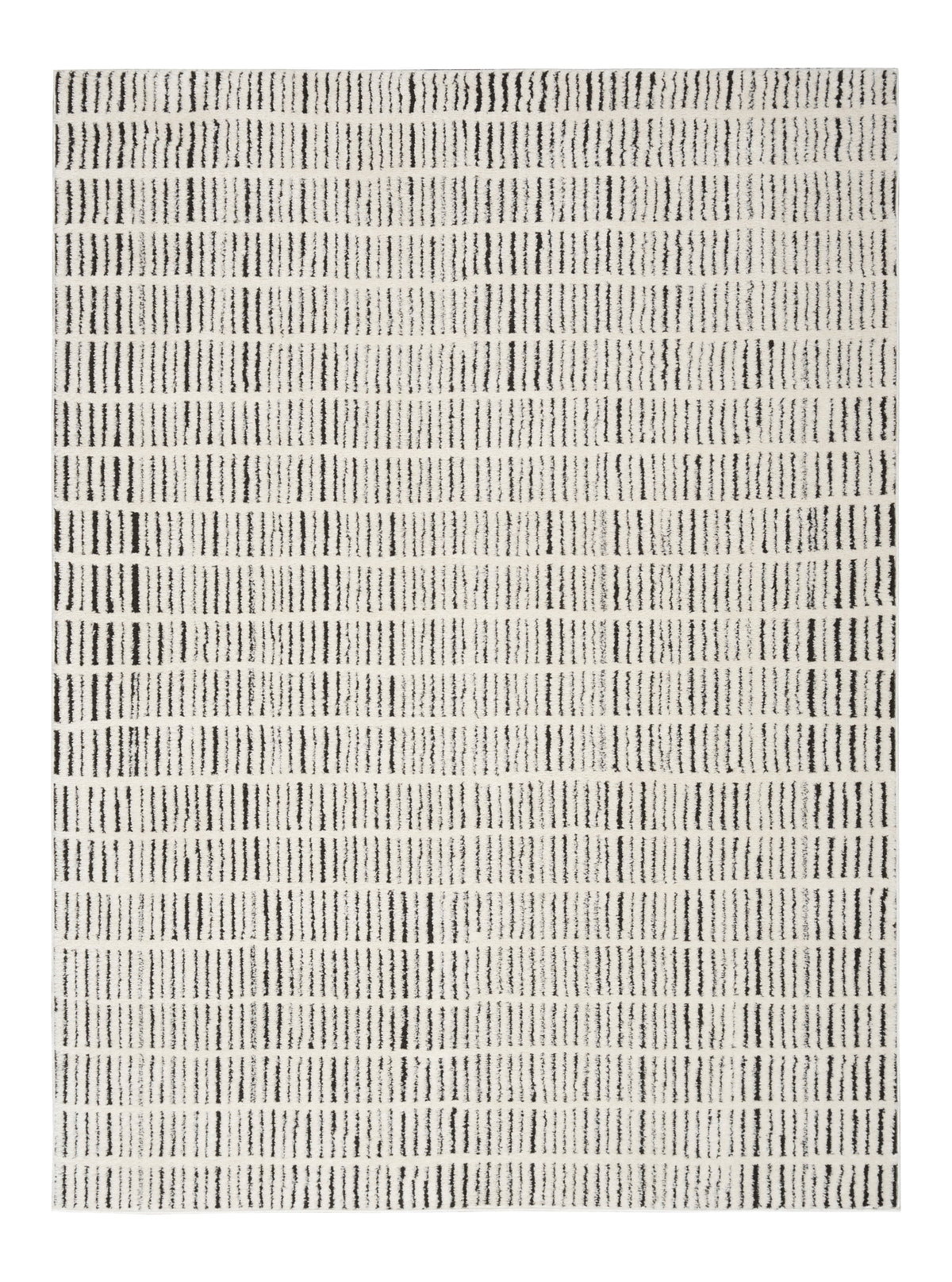 Nourison Modern Comfort MNC03 Ivory/Black Large Rectangle Rug
