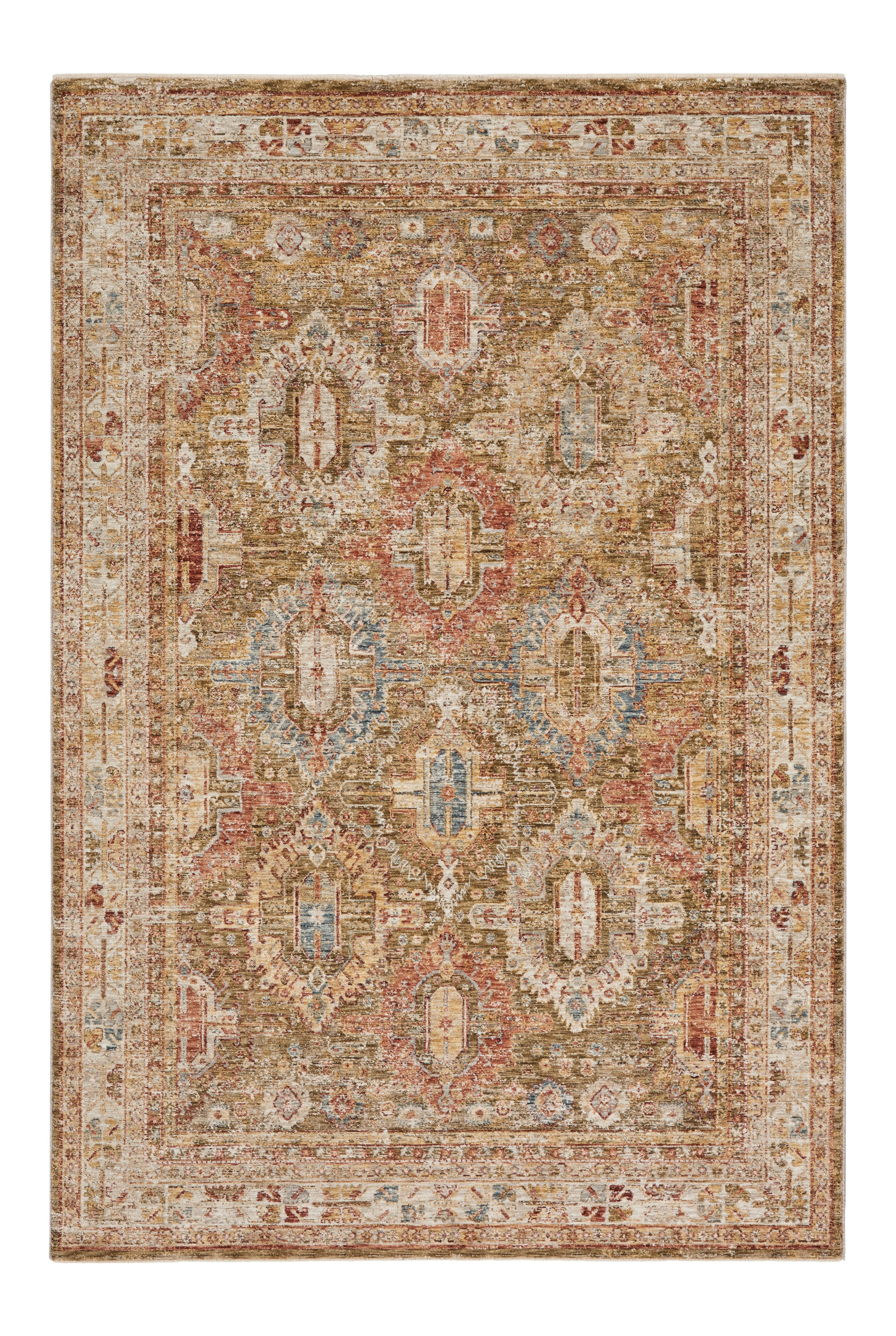 Nourison Sahar SHR01 Green Large Rectangle Rug