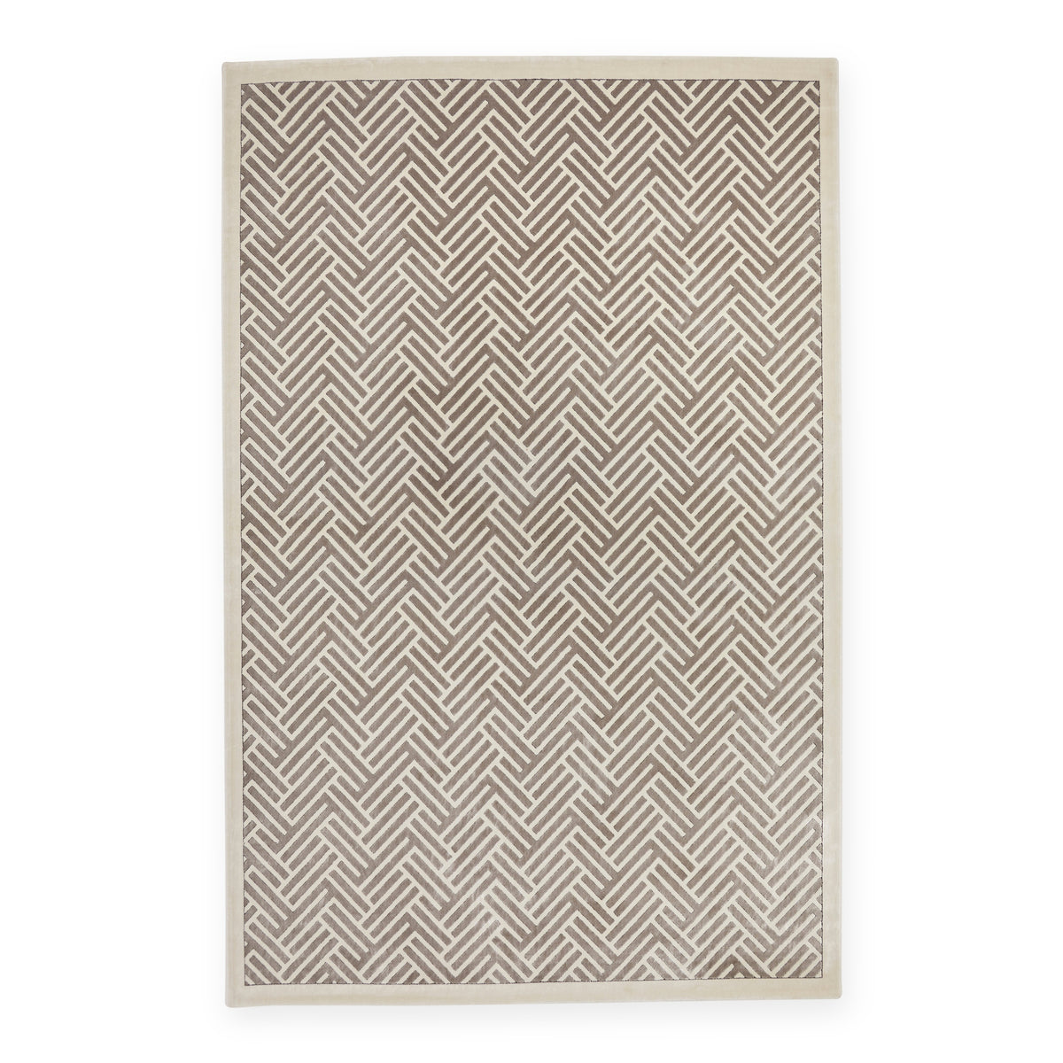 Concept Looms Lugano LUG02 Light Grey/Ivory Large Rectangle Rug