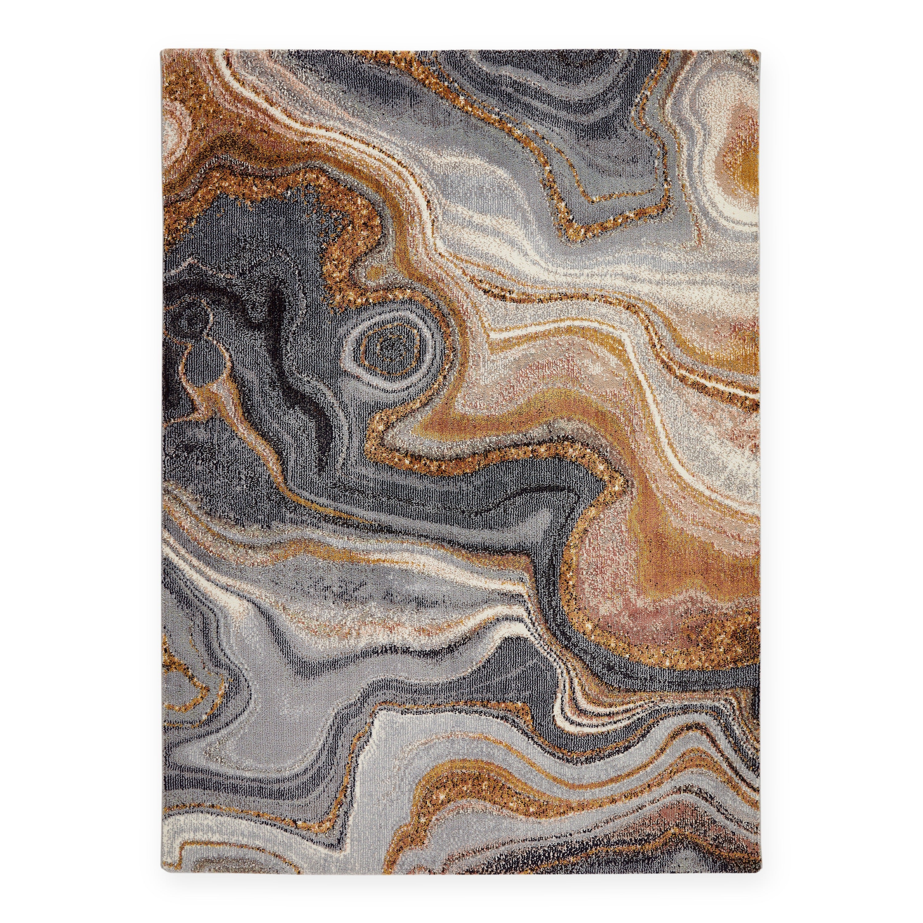 Concept Looms Amara AMA107 Blue Bronze Large Rectangle Rug