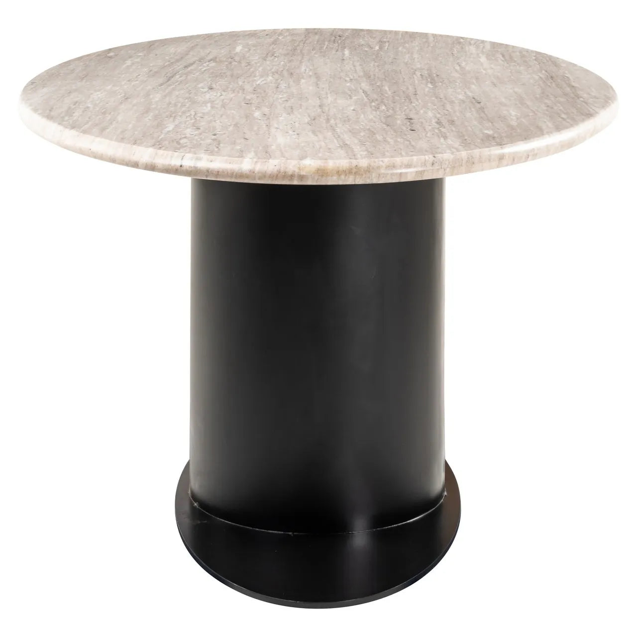 Richmond Interiors Brodman White Marble Dining Table | 6 Seater