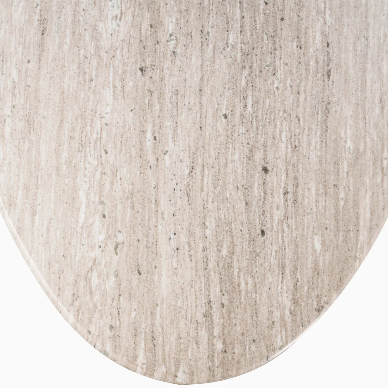 Richmond Interiors Brodman White Marble Dining Table | 6 Seater
