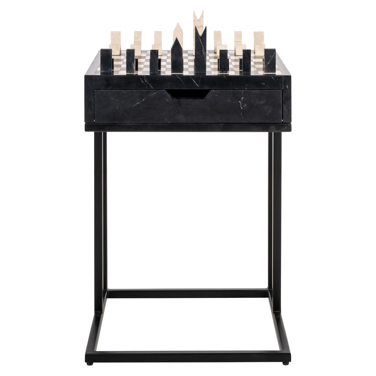 End table Davos black