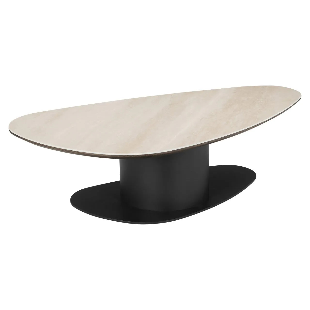 Richmond Interiors Ritz Natural Beige Travertine Coffee Table