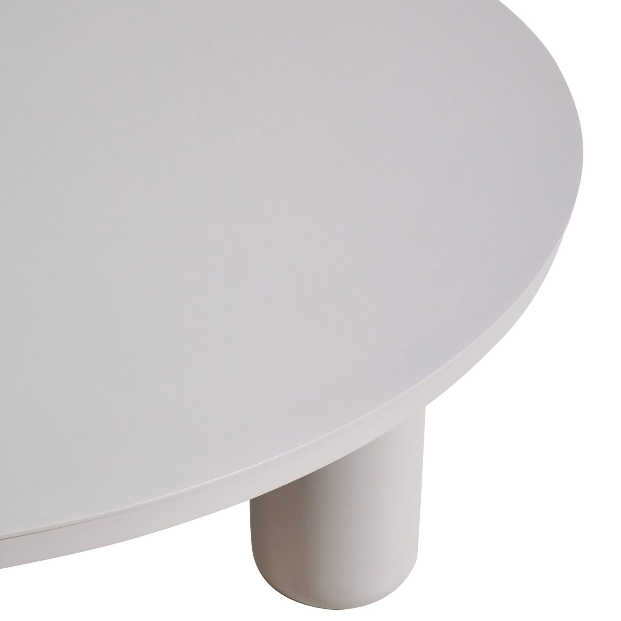 Outdoor coffee table Quinn light beige  86Ø