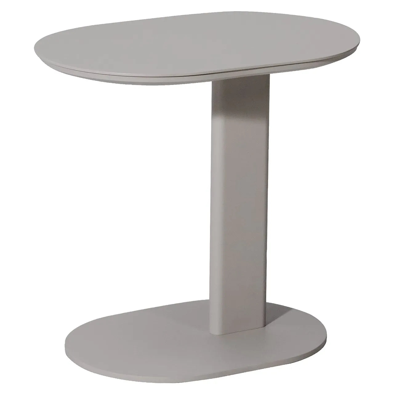 Richmond Interiors Quinn Light Grey Metal Side Table