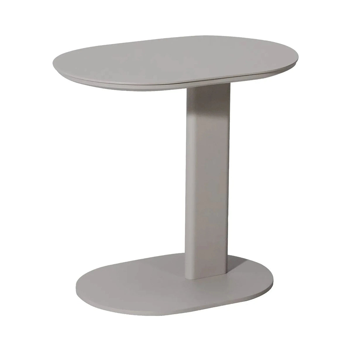 Richmond Interiors Quinn Light Grey Metal Side Table