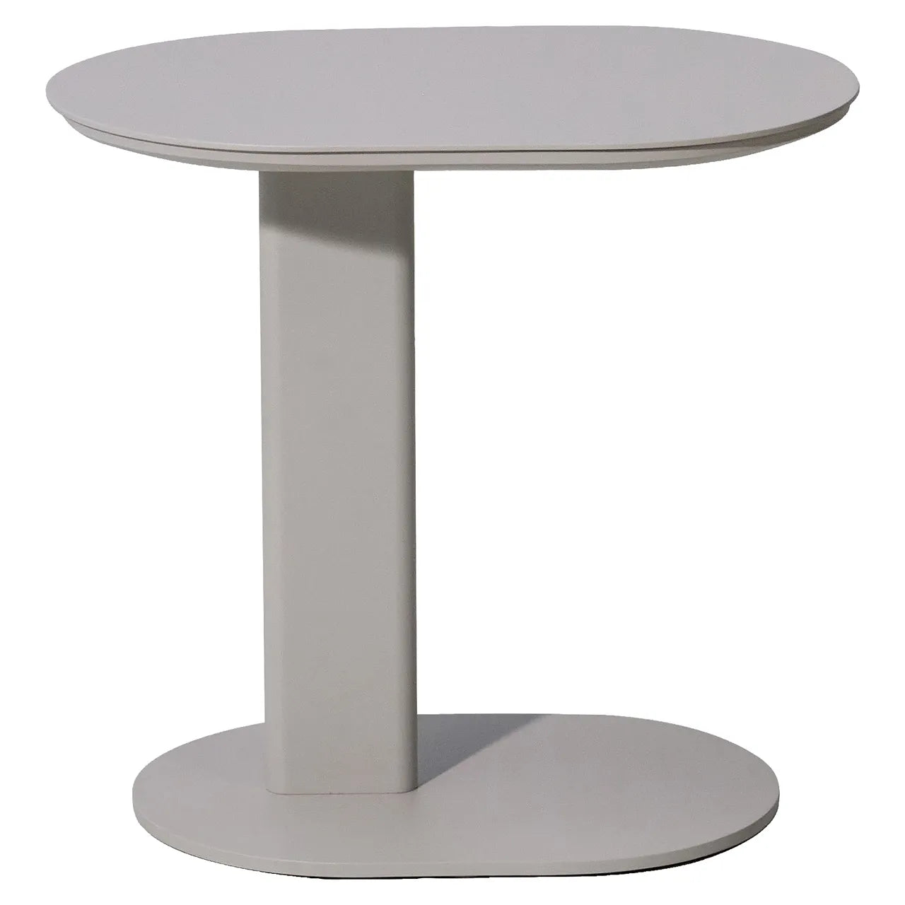 Richmond Interiors Quinn Light Grey Metal Side Table