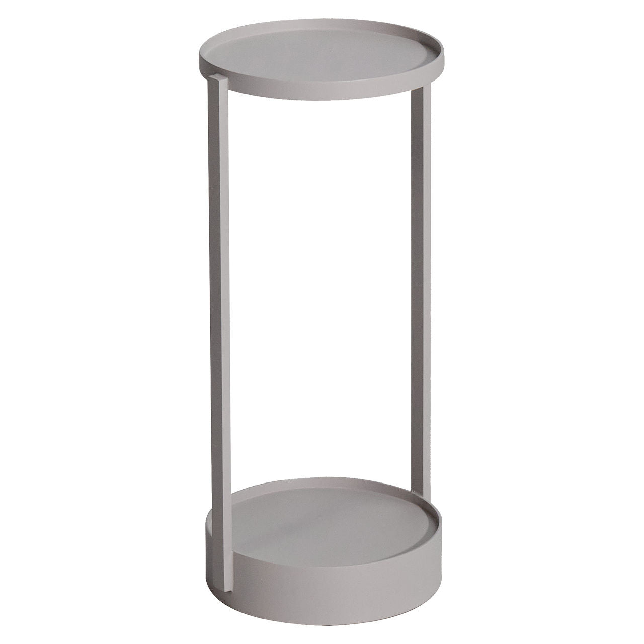 Outdoor end table Reed light beige