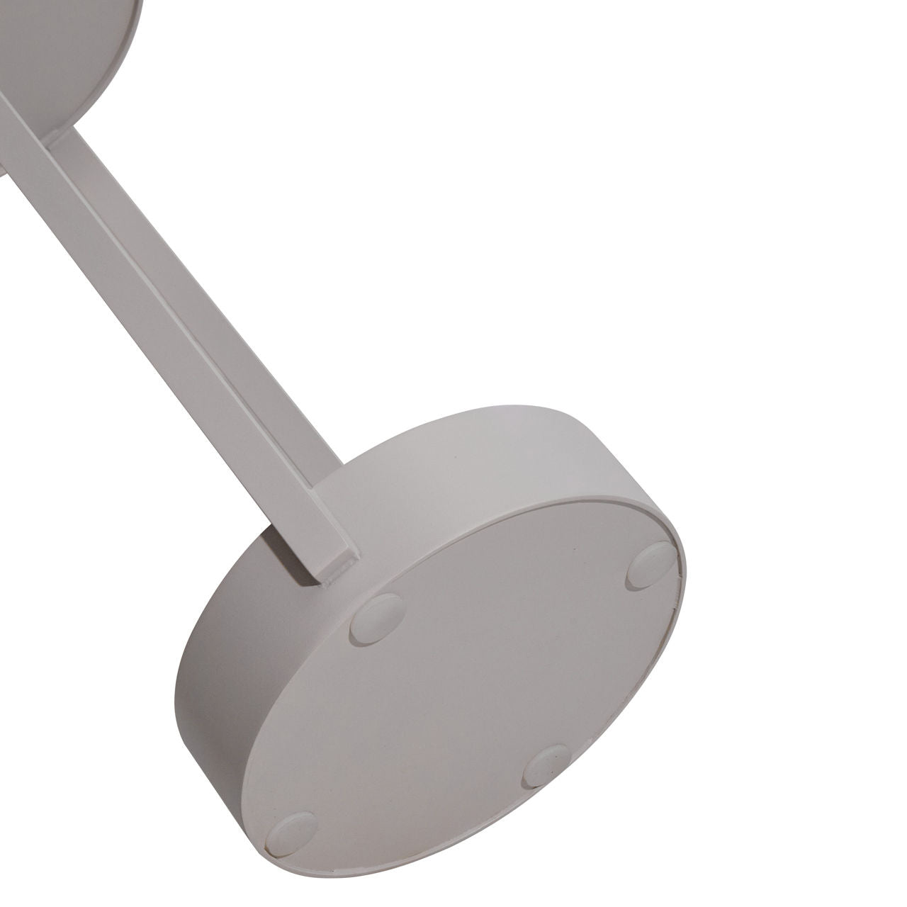 Outdoor end table Reed light beige