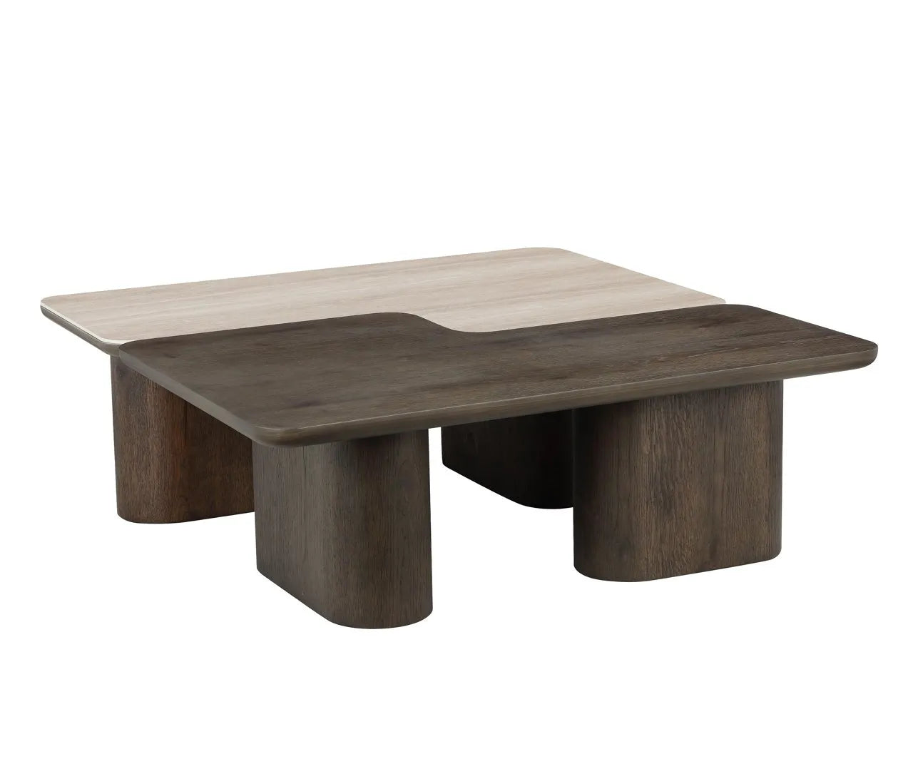 Richmond Interiors Nando Brown Coffee Table | Set Of 2