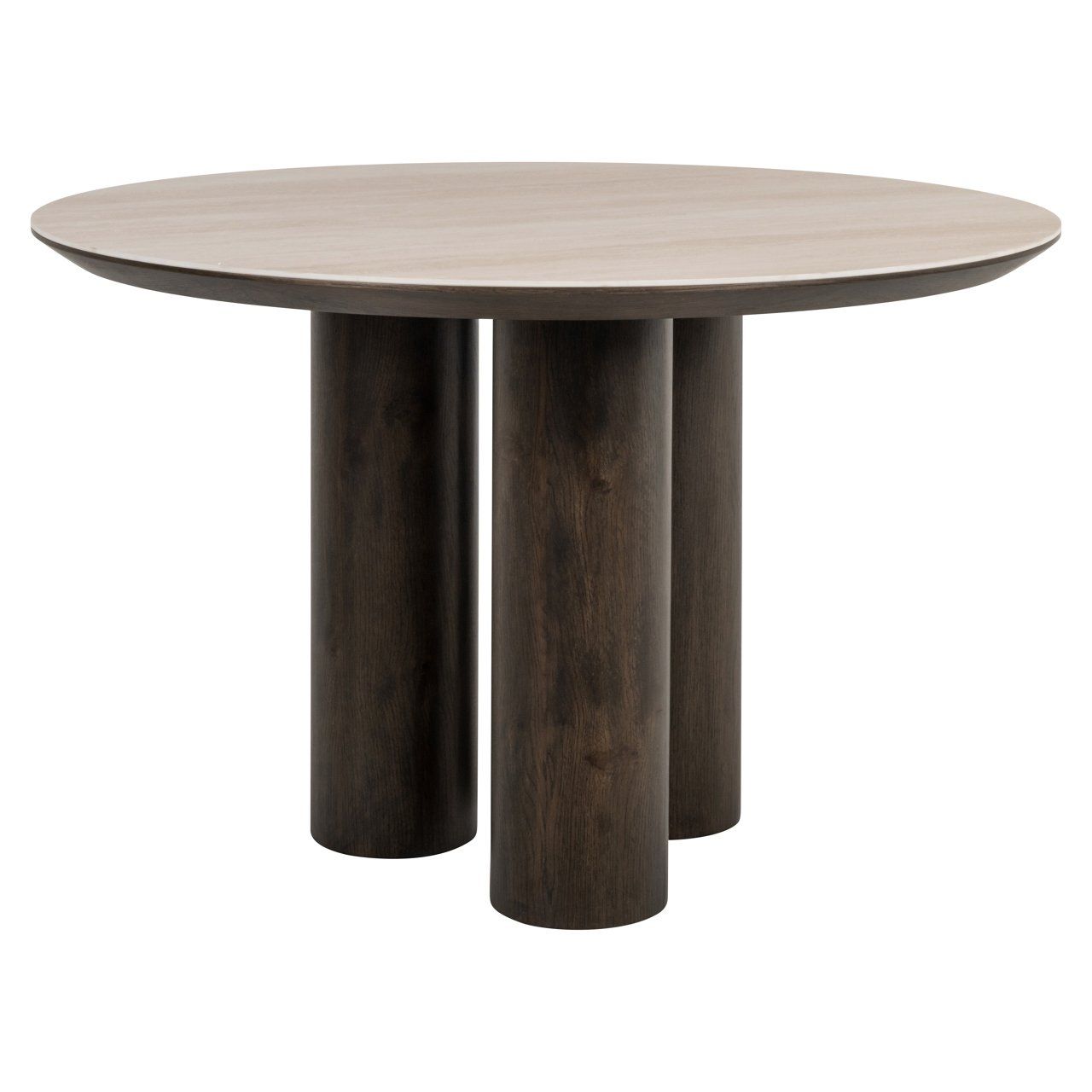 Dining table Ritz brown 120Ø