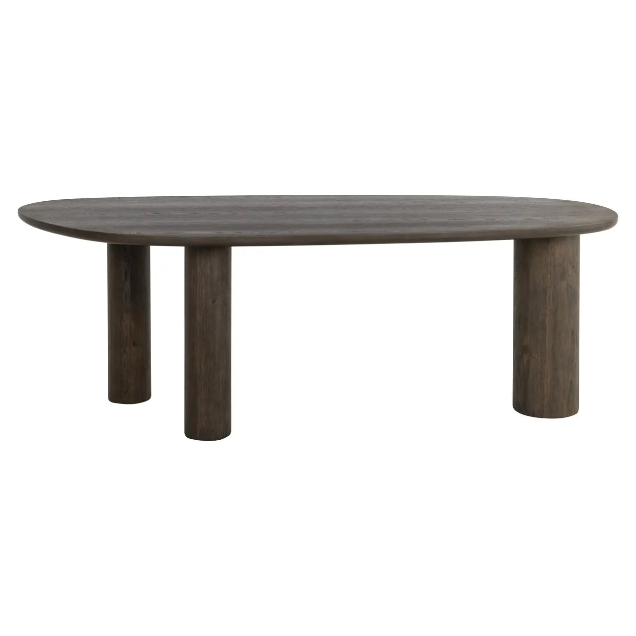 Richmond Interiors Ellington Brown Oak Wood Dining Table 230cm