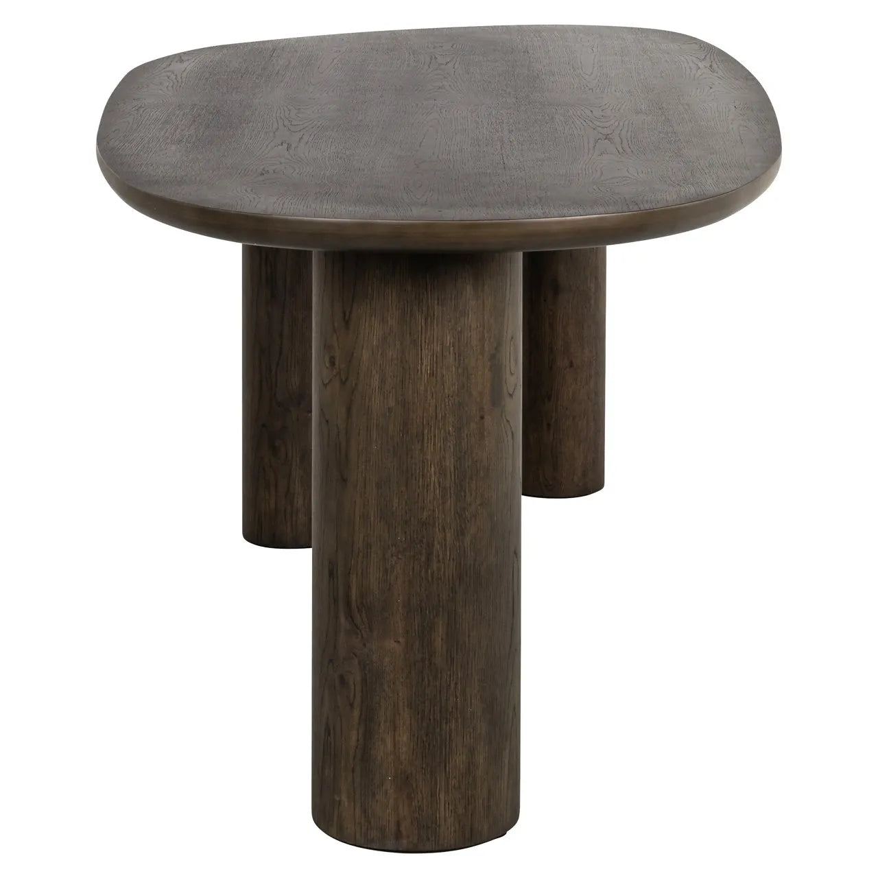 Richmond Interiors Ellington Brown Oak Wood Dining Table 230cm