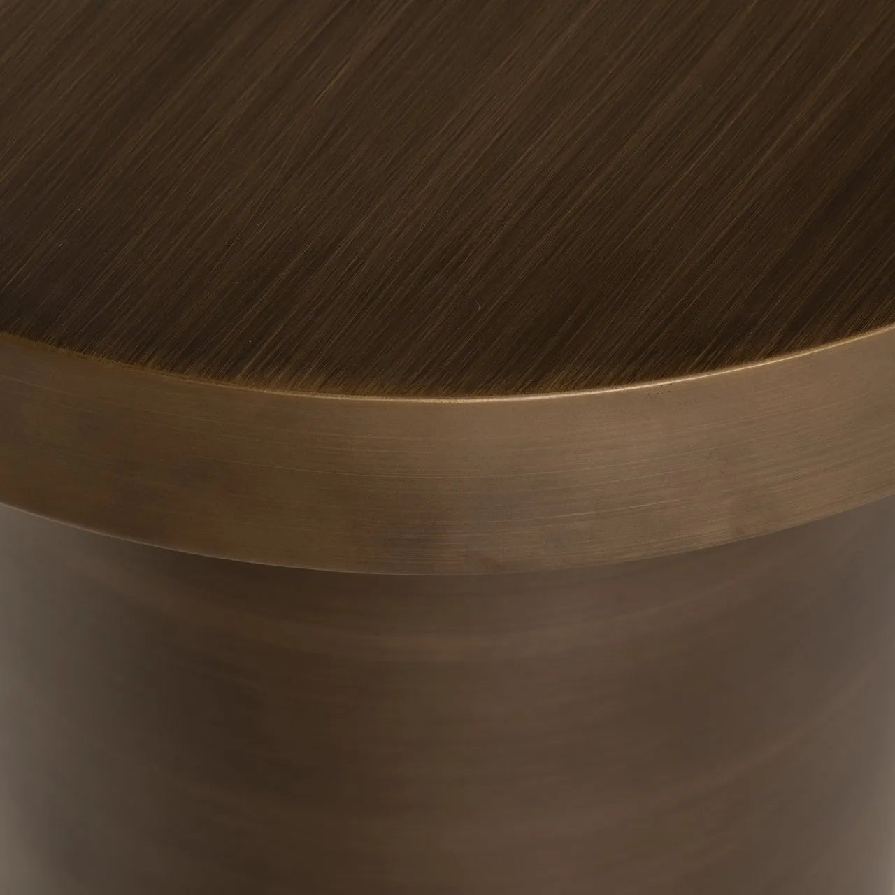 Richmond Interiors Bubba Brushed Gold Console Table
