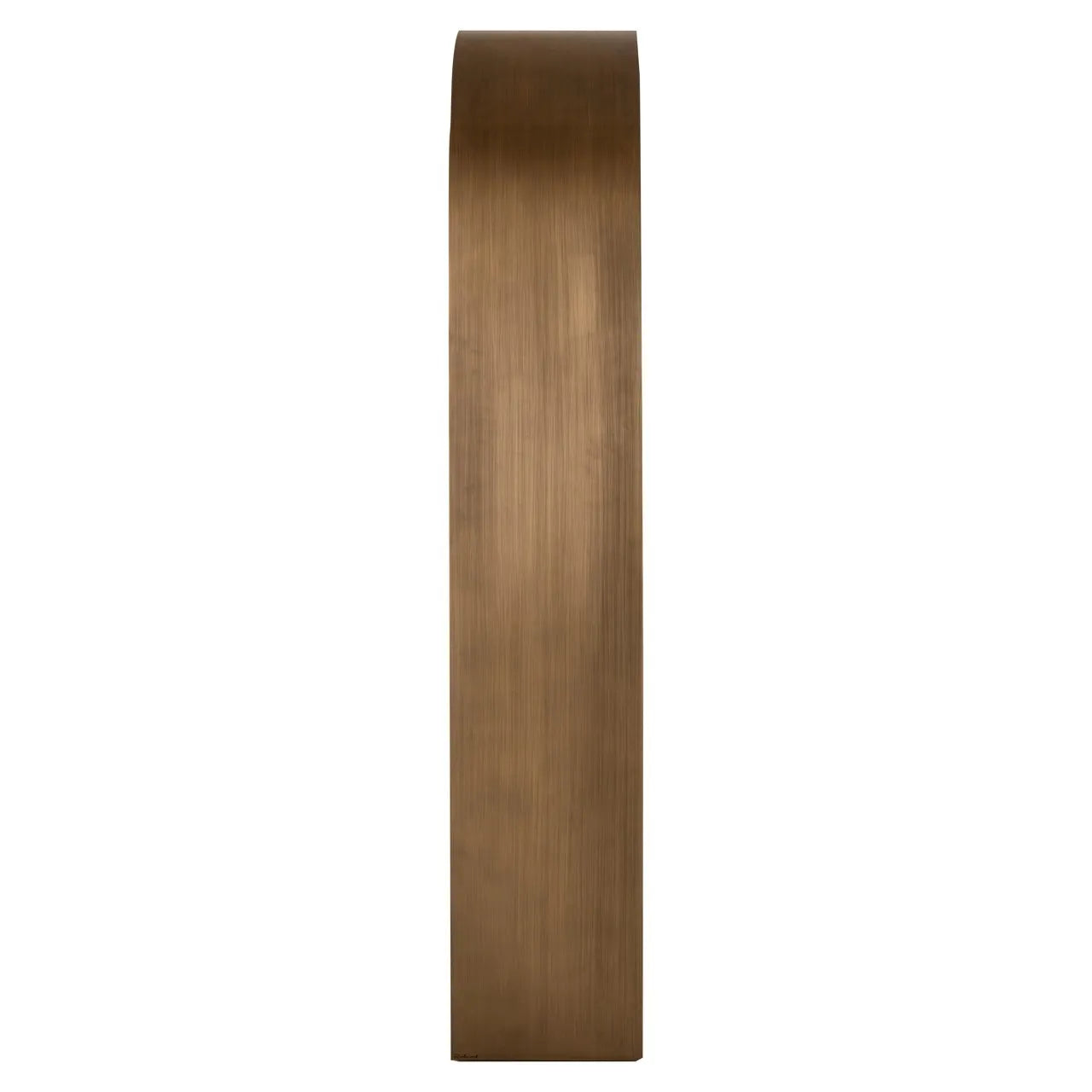 Richmond Interiors Bowic Brushed Gold Display Unit