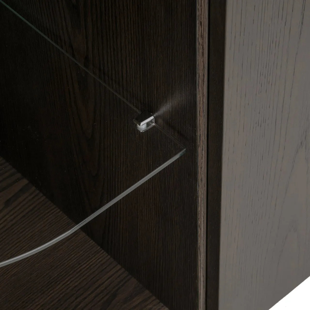 Richmond Interiors Langford Brown Oak Wood & Ceramic Top Sideboard