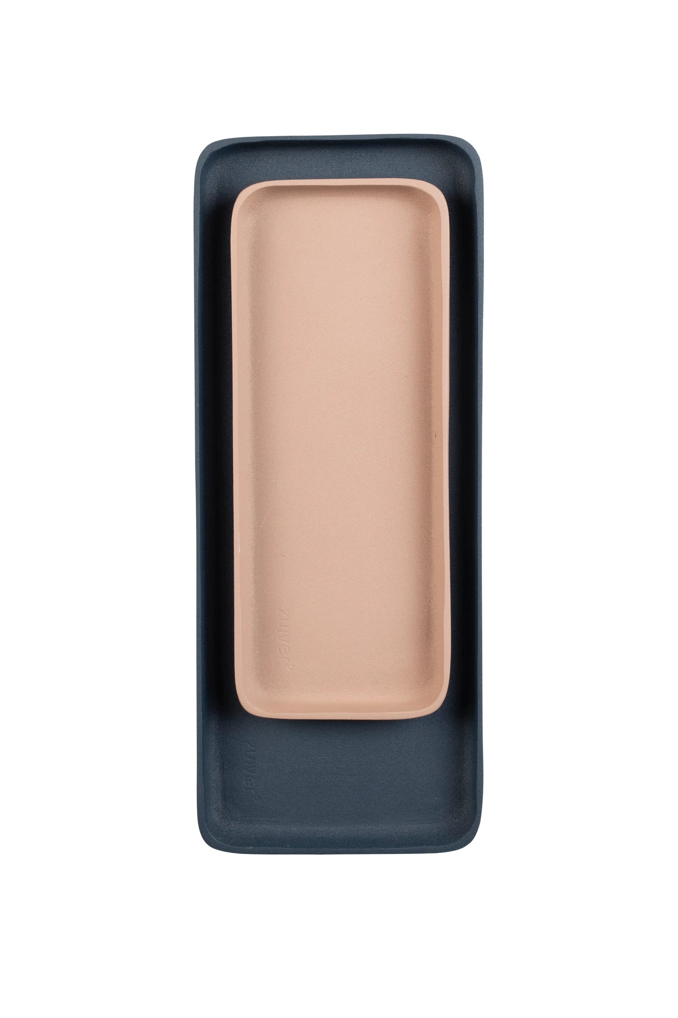 Zuiver Set of 2 Rebel Blue & Pink Aluminium Trays