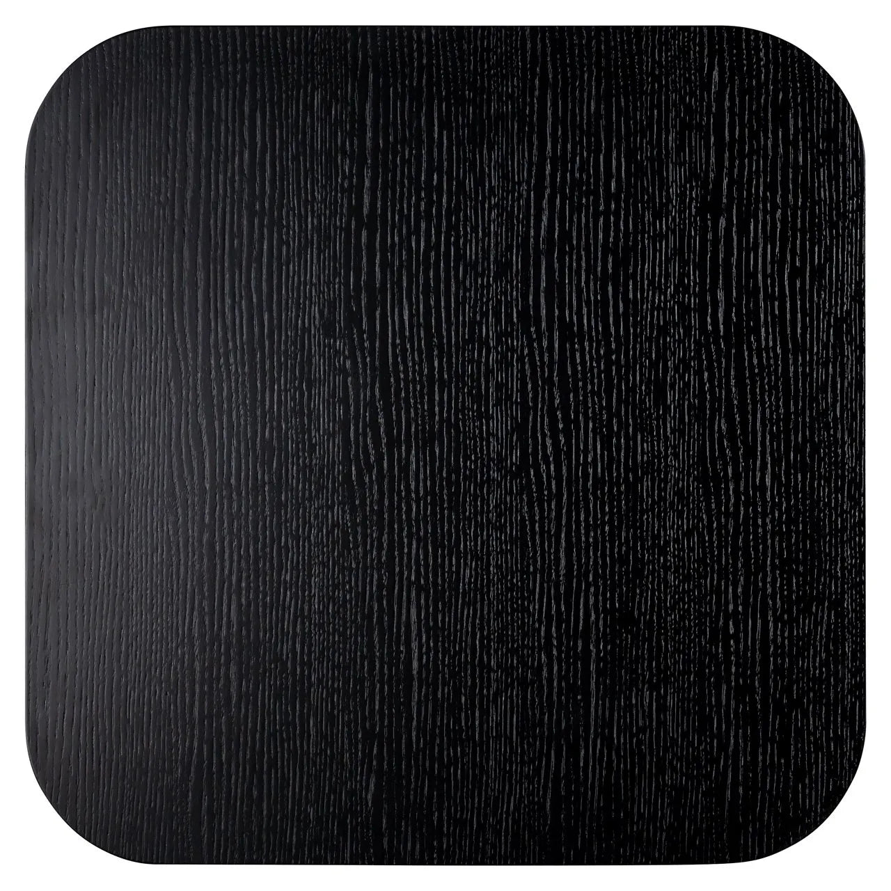 Richmond Interiors Bonvoy Black Oak Wood Square Coffee Table