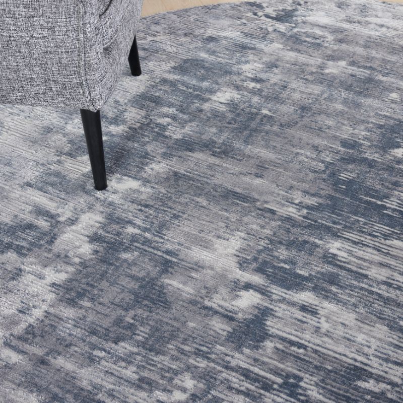 Nourison Rustic Textures RUS05 Dark Grey Large Rug