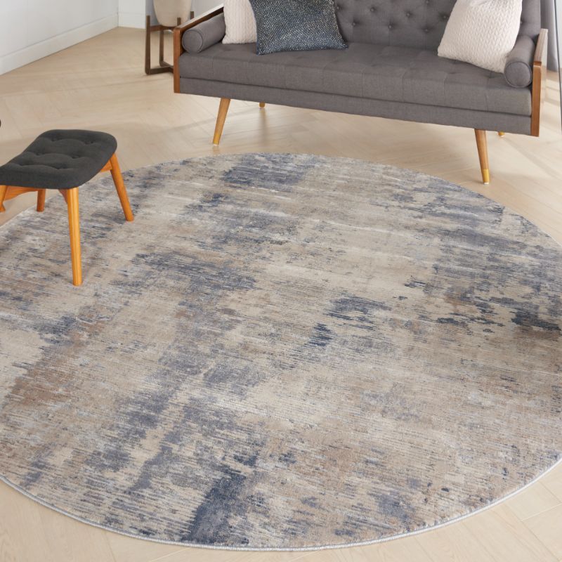 Nourison Rustic Textures RUS05 Beige/Grey Large Rug