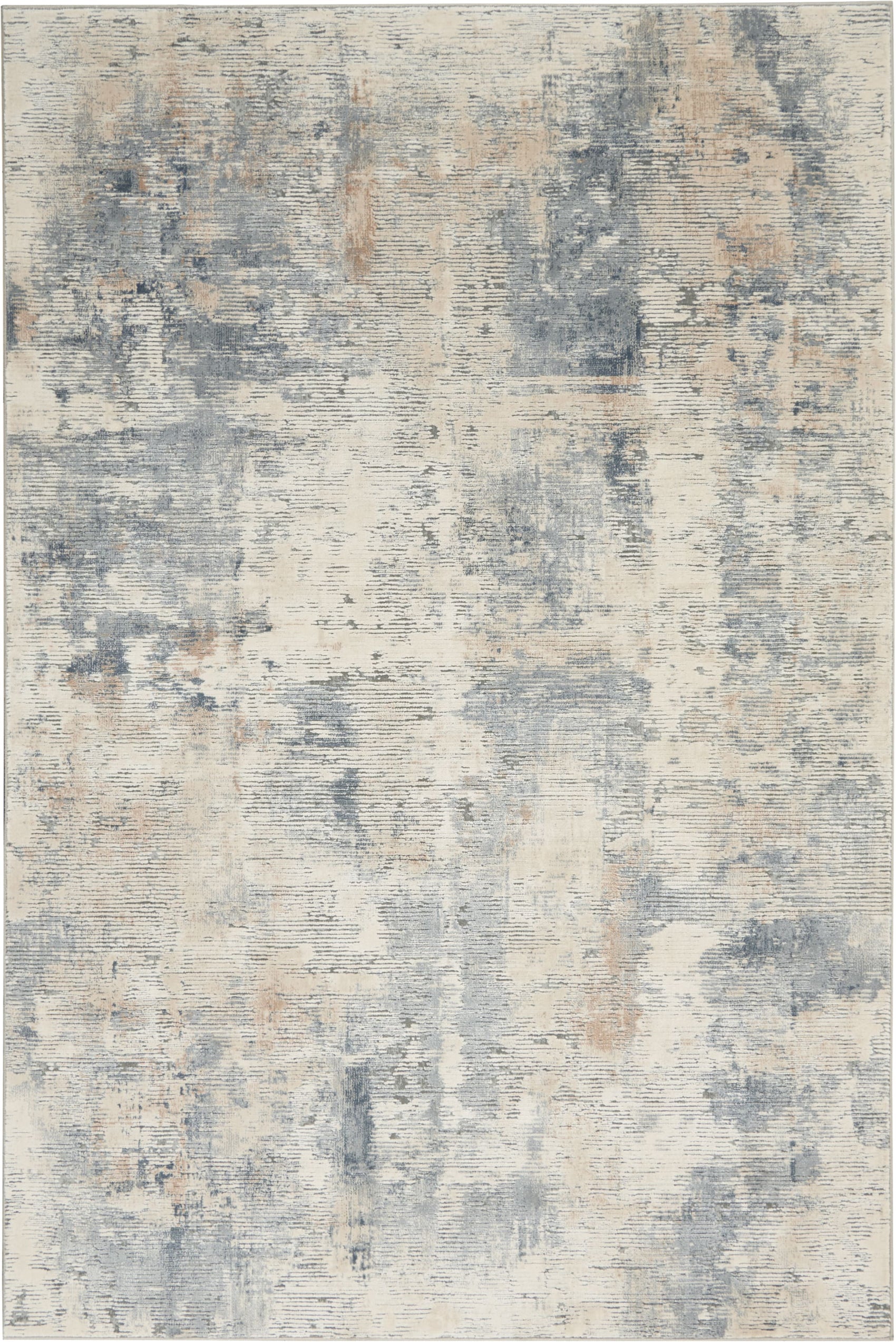 Nourison Rustic Textures RUS05 Beige/Grey Large Rug
