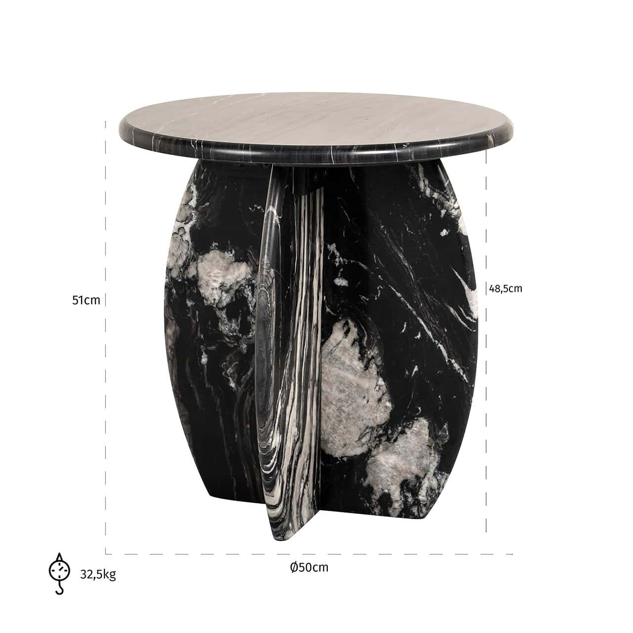 End table Bancroft (Black)