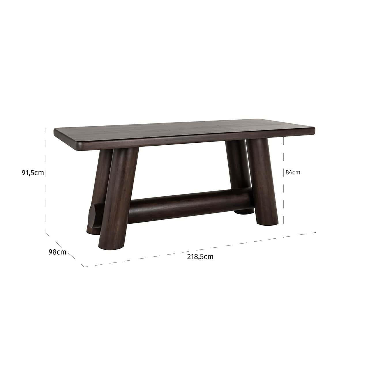 Counter table Menara 219 (Brown)