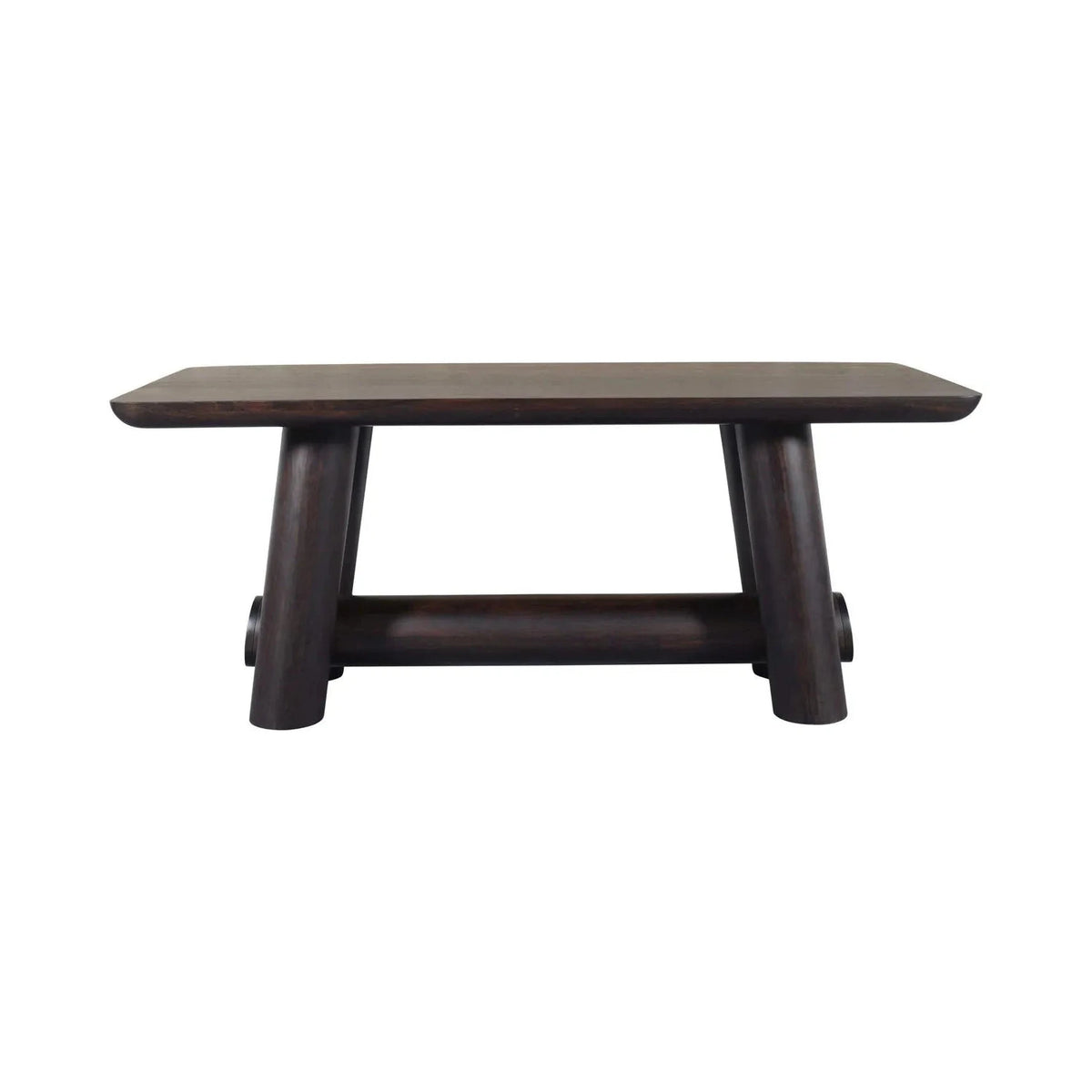 Richmond Interiors Menara Walnut Brown Acacia Wood Counter Table