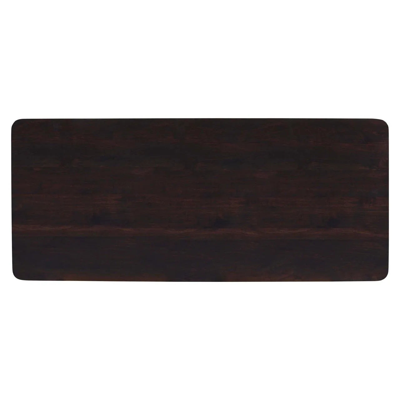 Richmond Interiors Menara Walnut Brown Acacia Wood Counter Table