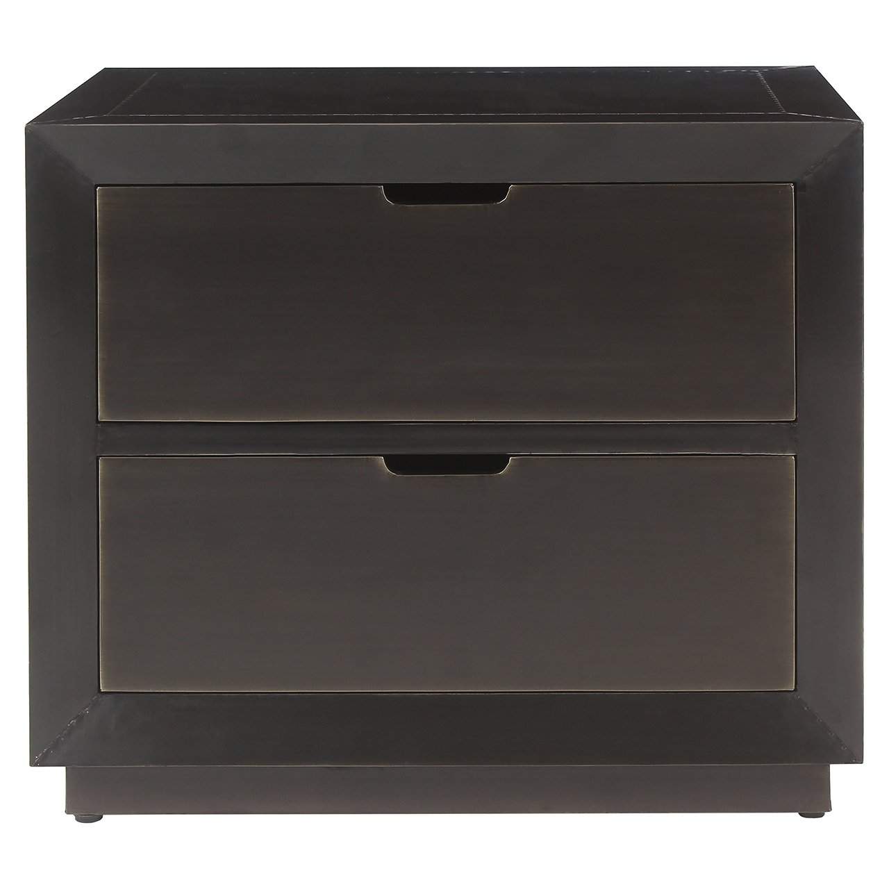 Nightstand Dante 2-drawers (Bronze)