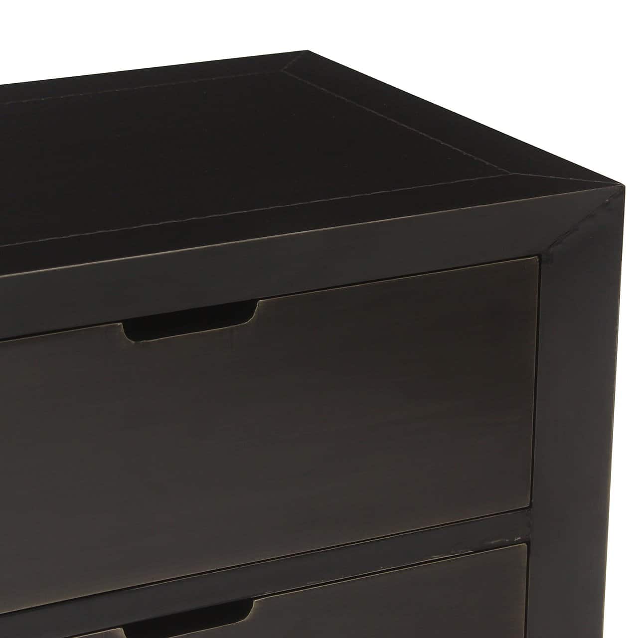 Nightstand Dante 2-drawers (Bronze)