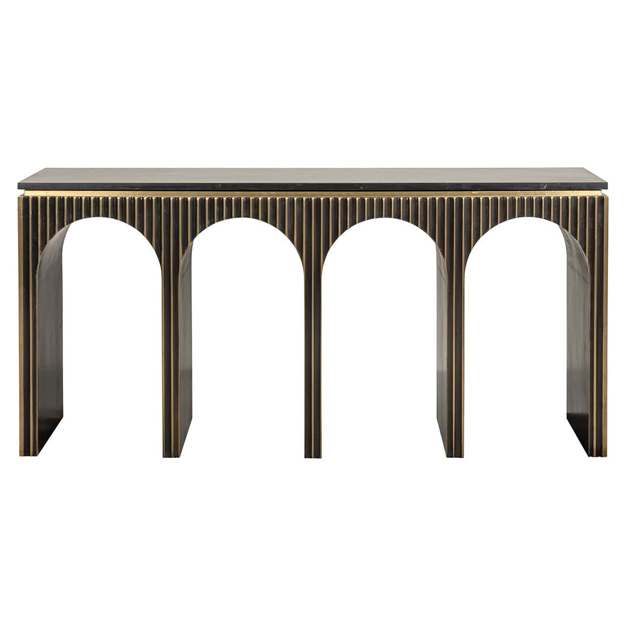 Console Les Arcs (Brushed Gold)