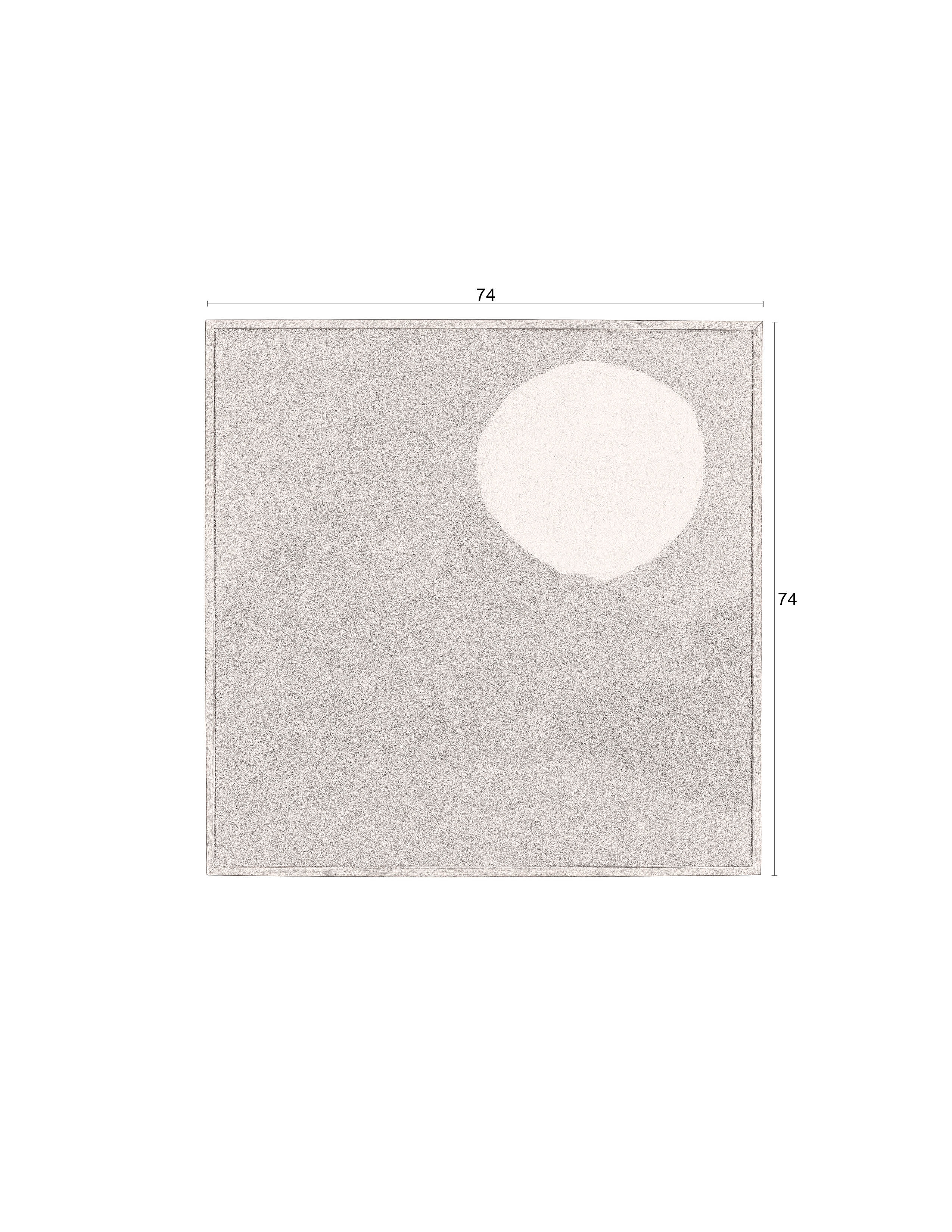 Dutchbone Chandra Handmade Scenic Wool Wall Art