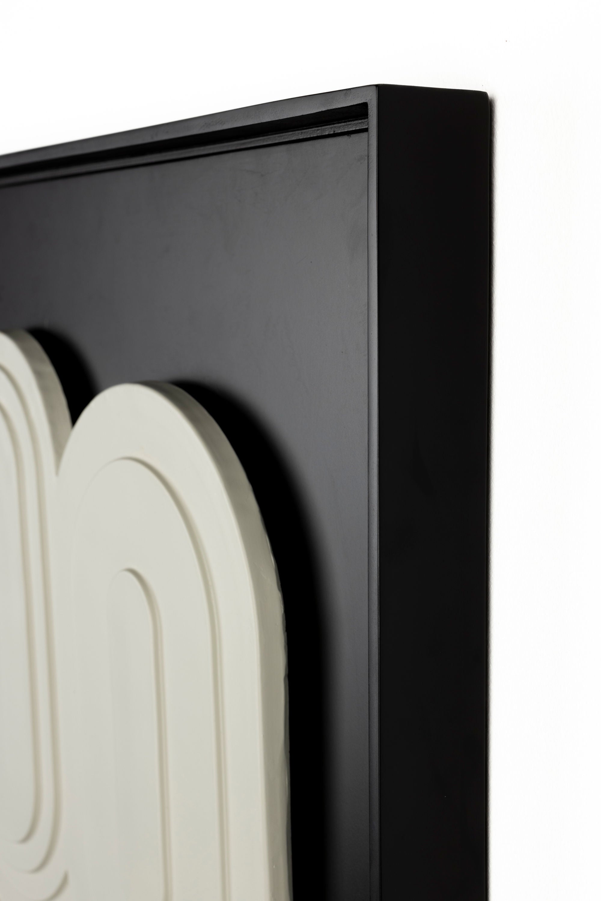 Zuiver August Black & White Mould Wall Art