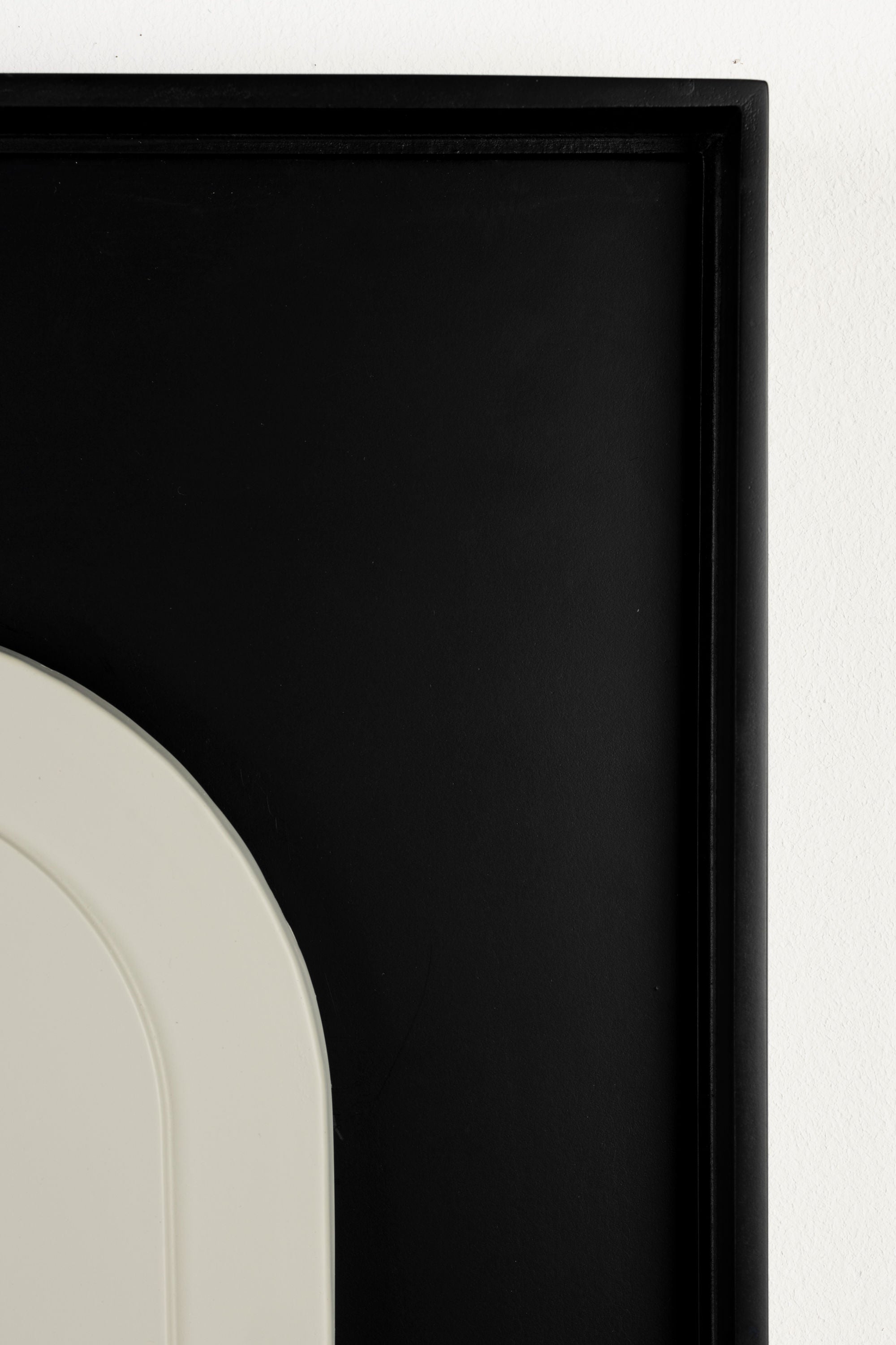 Zuiver August Black & White Mould Wall Art