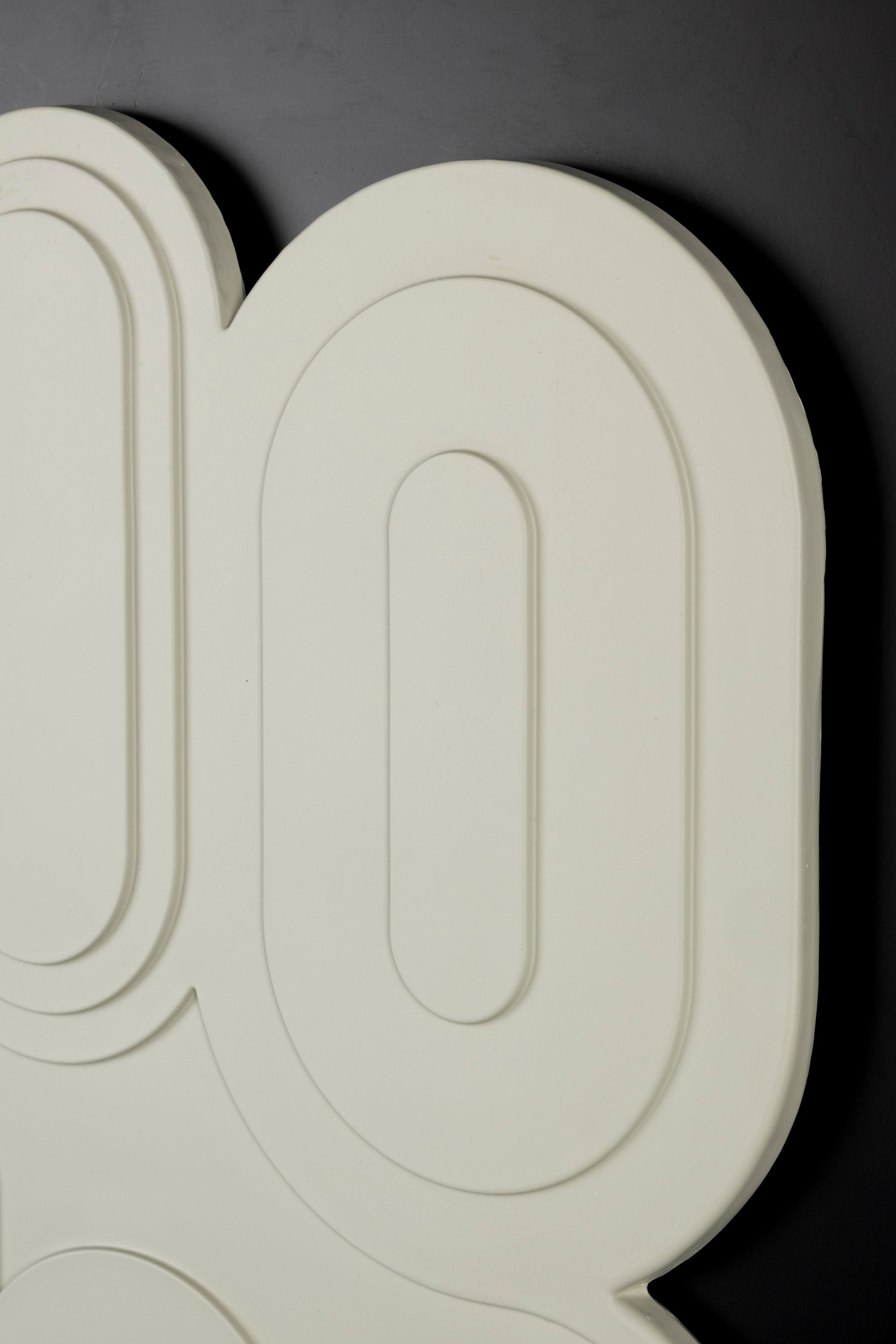 Zuiver August Black & White Mould Wall Art