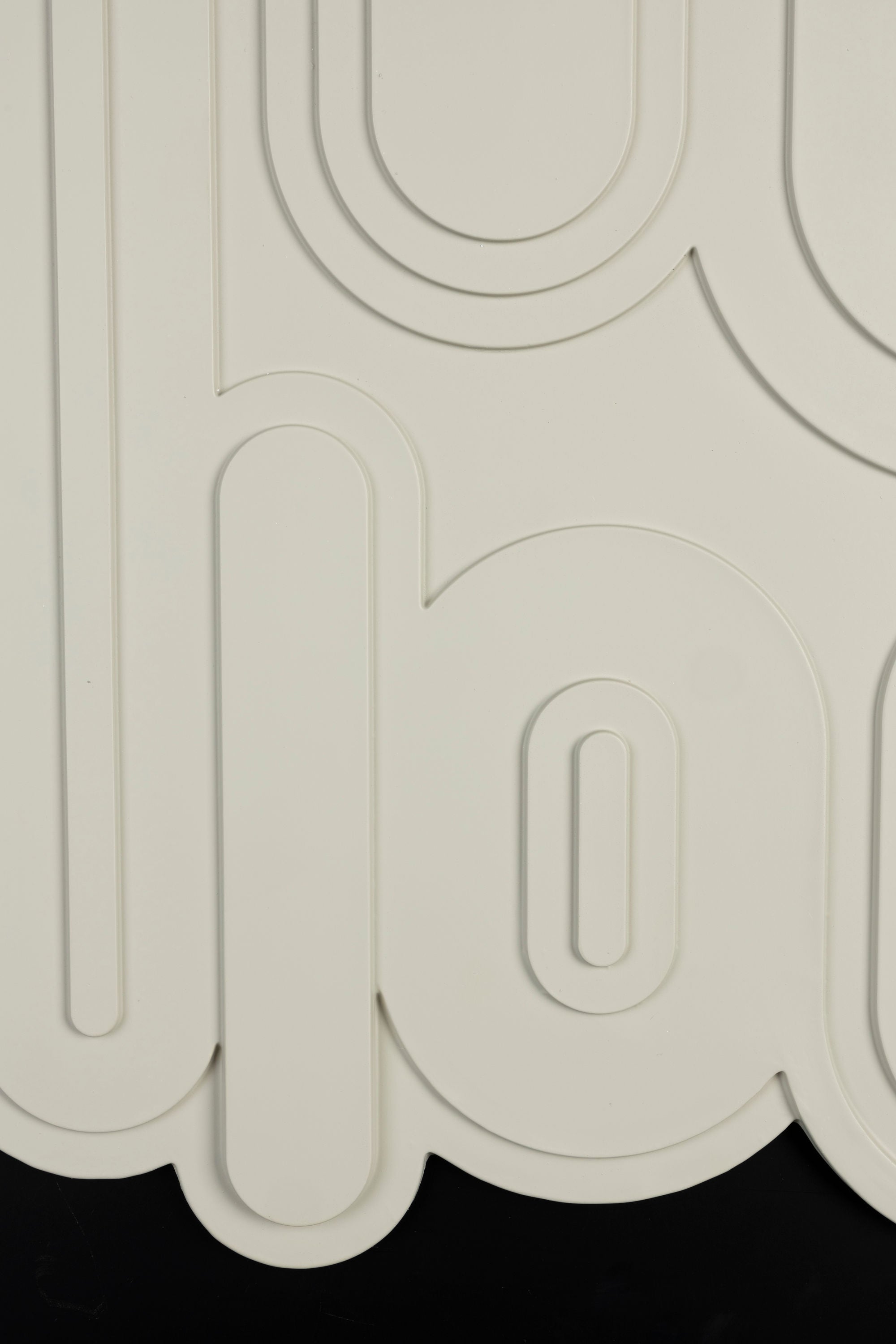 Zuiver August Black & White Mould Wall Art