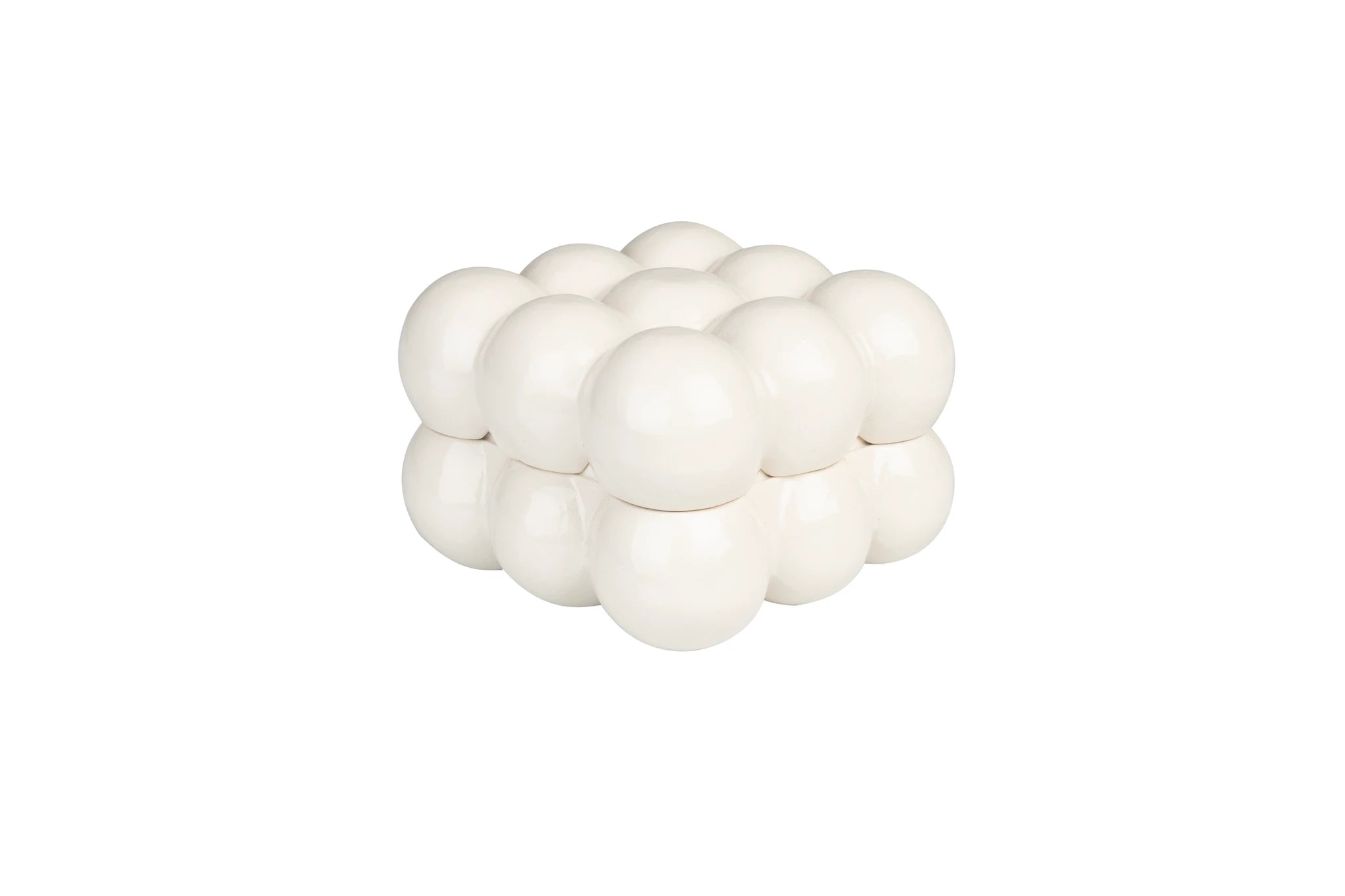 Zuiver Bubbles Beige Aluminium Decorative Box Medium