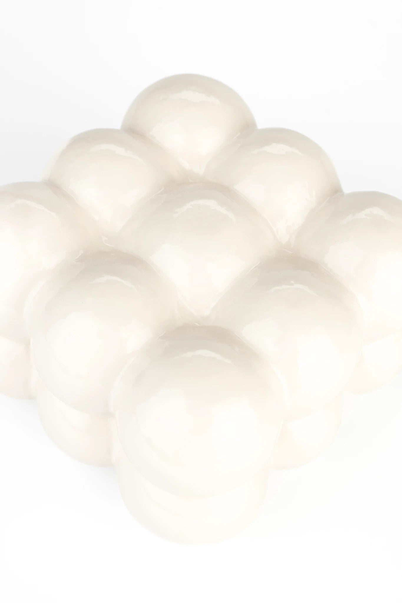Zuiver Bubbles Beige Aluminium Decorative Box Medium